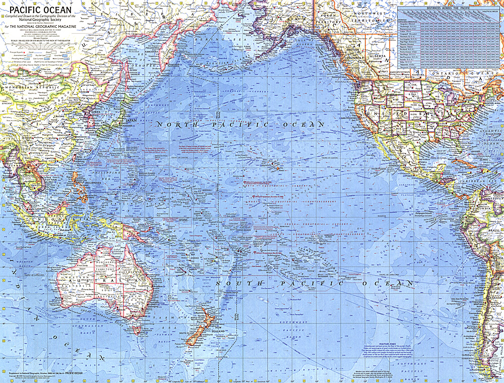 Map Of China And Pacific Ocean Map Of World
