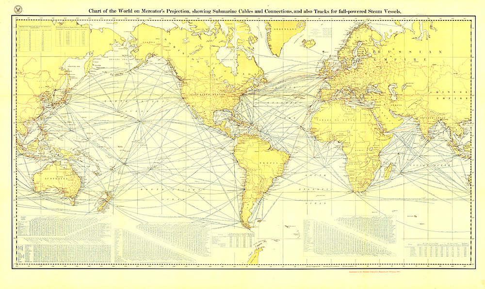 Map showing Earth's hemispheres and geographic divisions