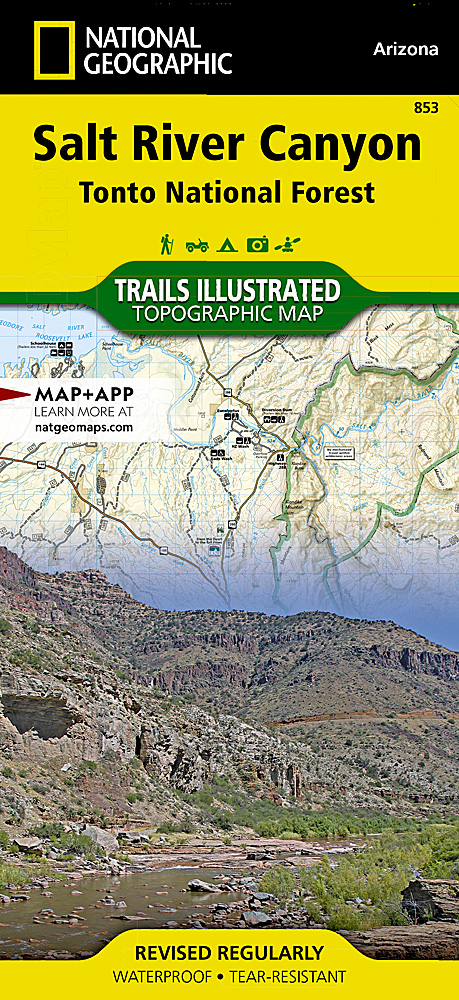 Salt River Canyon [Tonto National Forest] Map