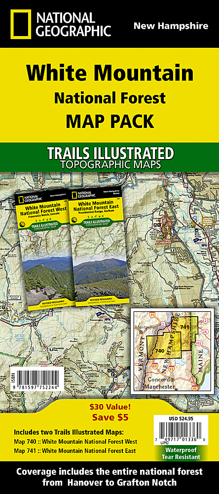 White Mountain National Forest [Map Pack Bundle]