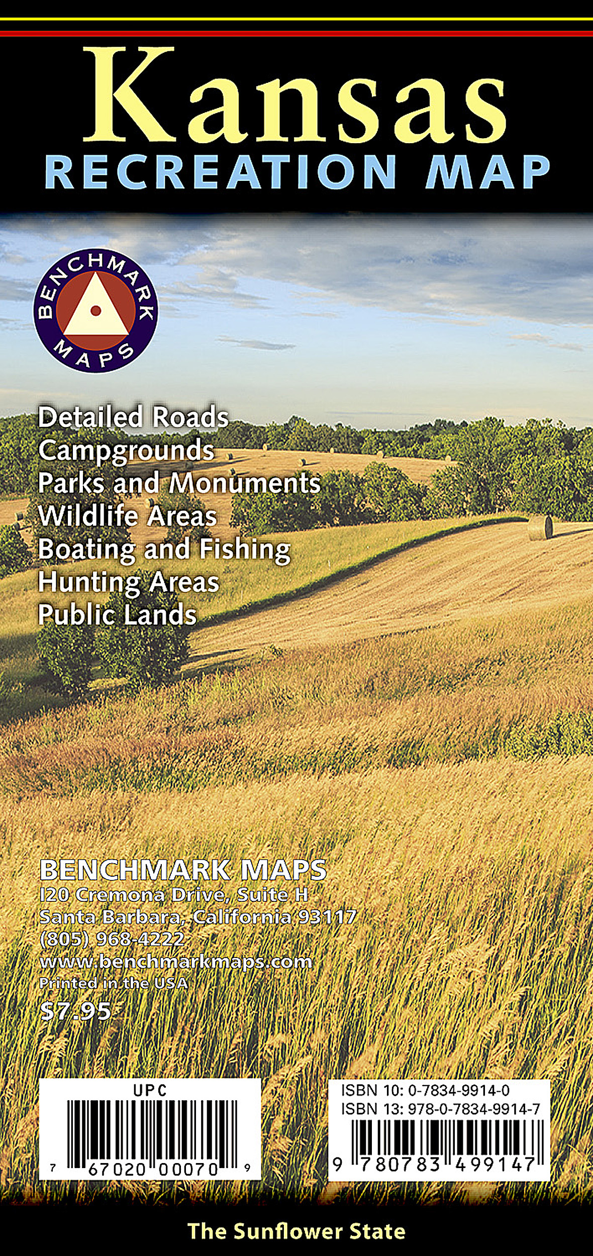 Kansas Recreation Map