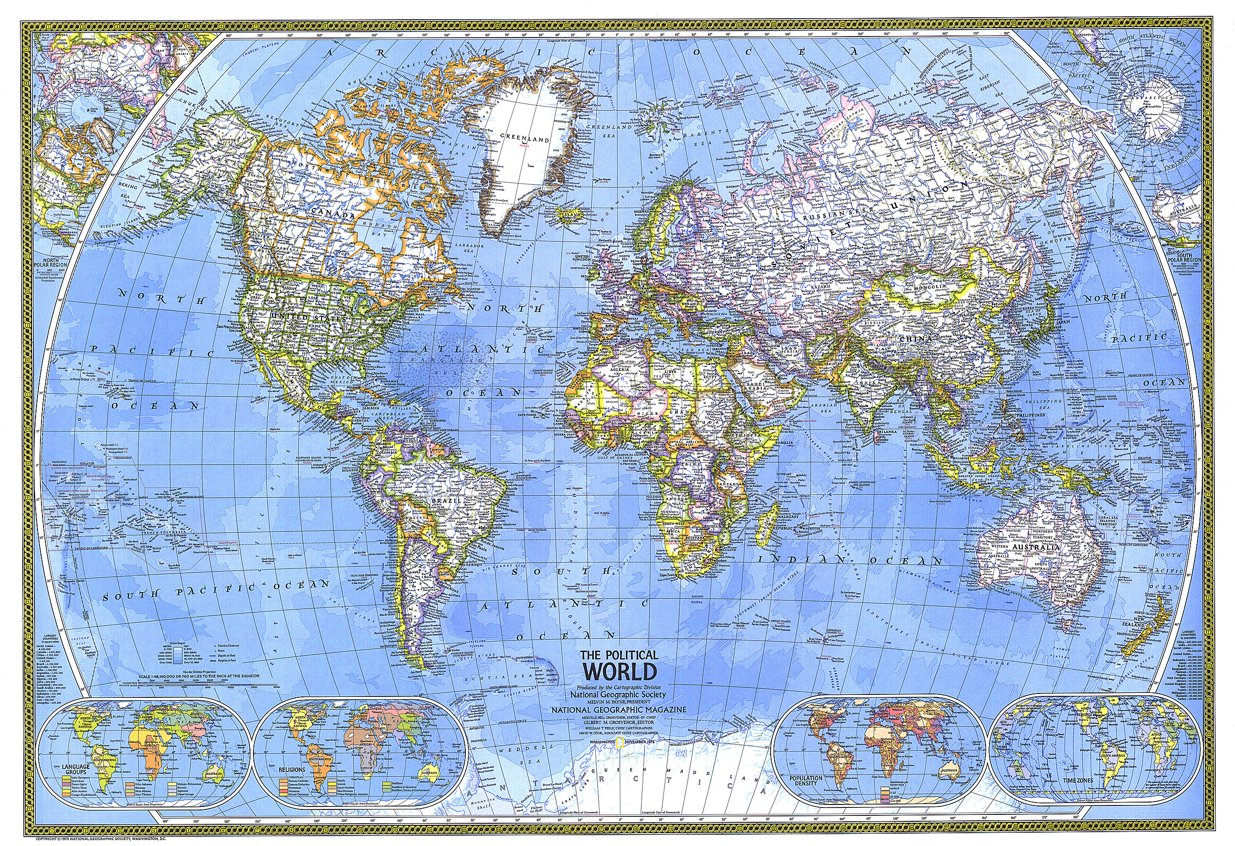 Political World Map