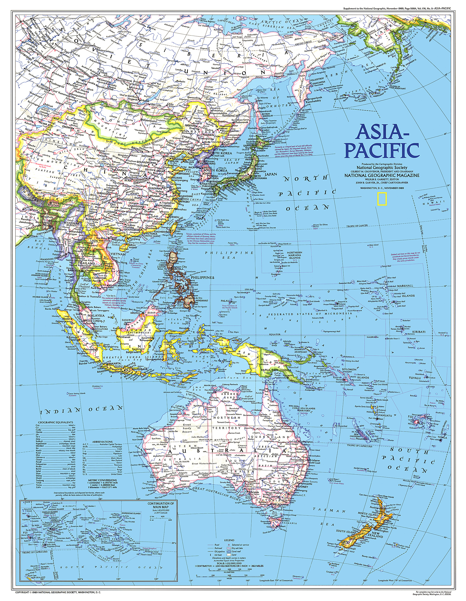 Asia-Pacific Map