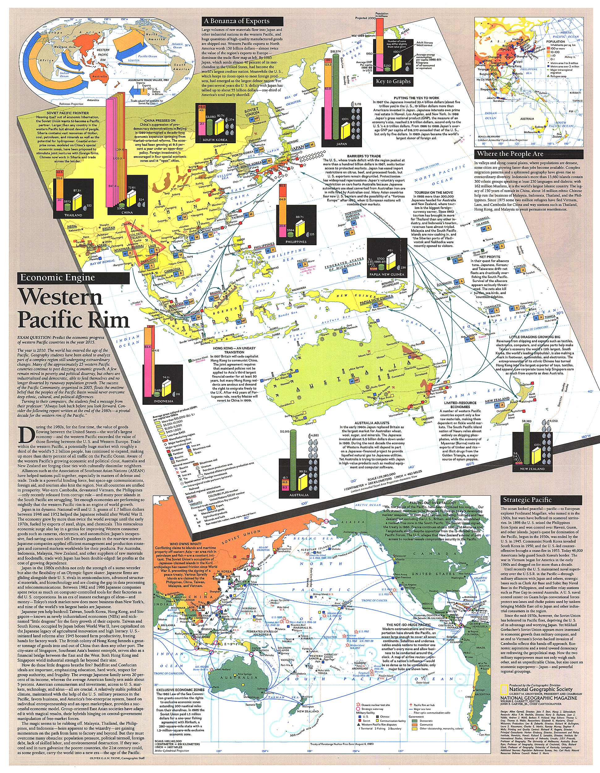 Western Pacific Rim Map
