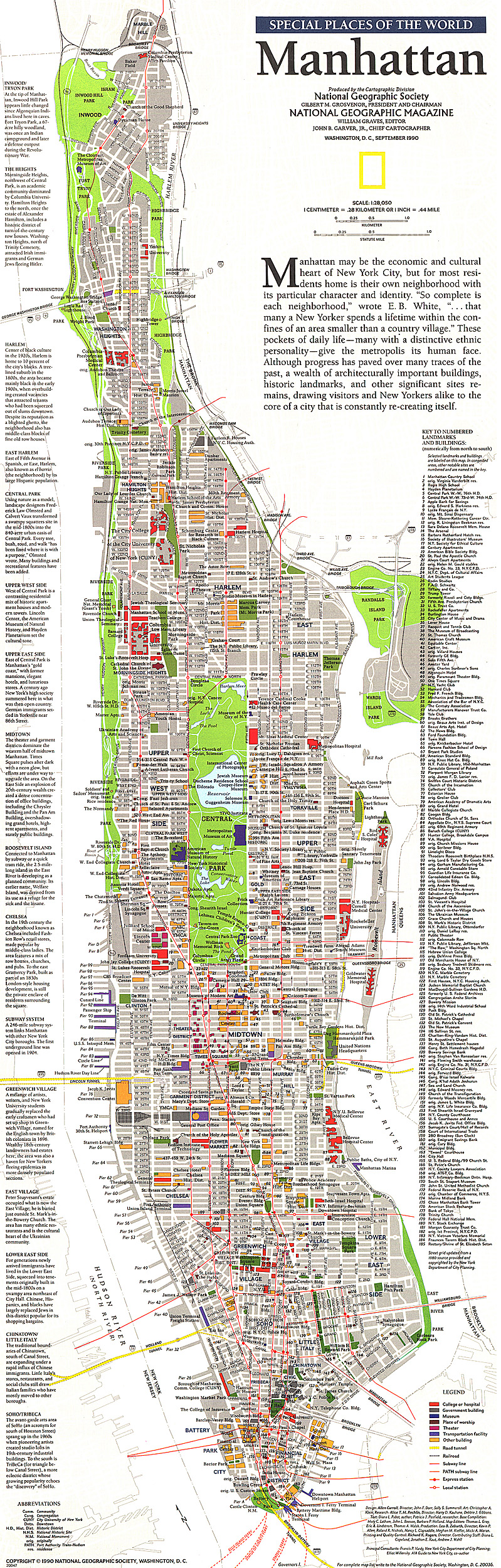 Manhattan Map