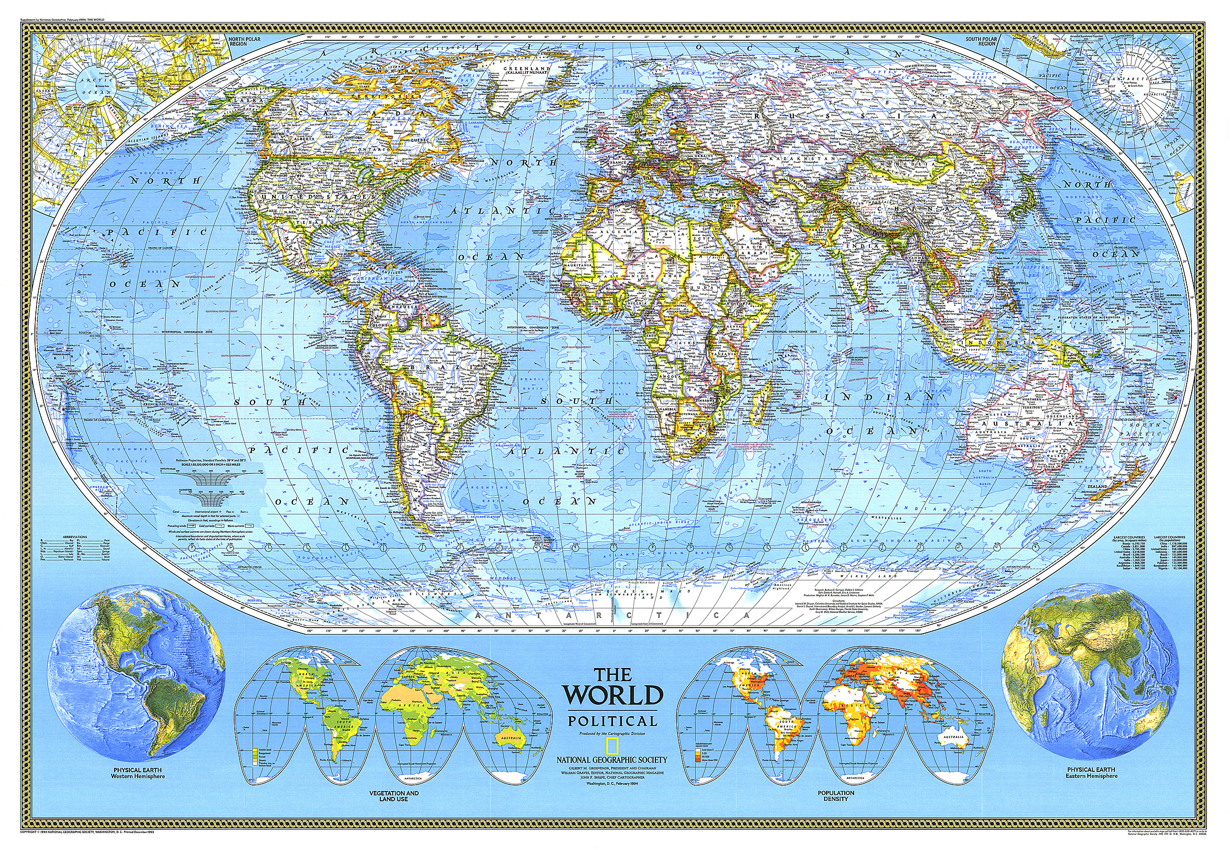 World Map 2007 World Political Map