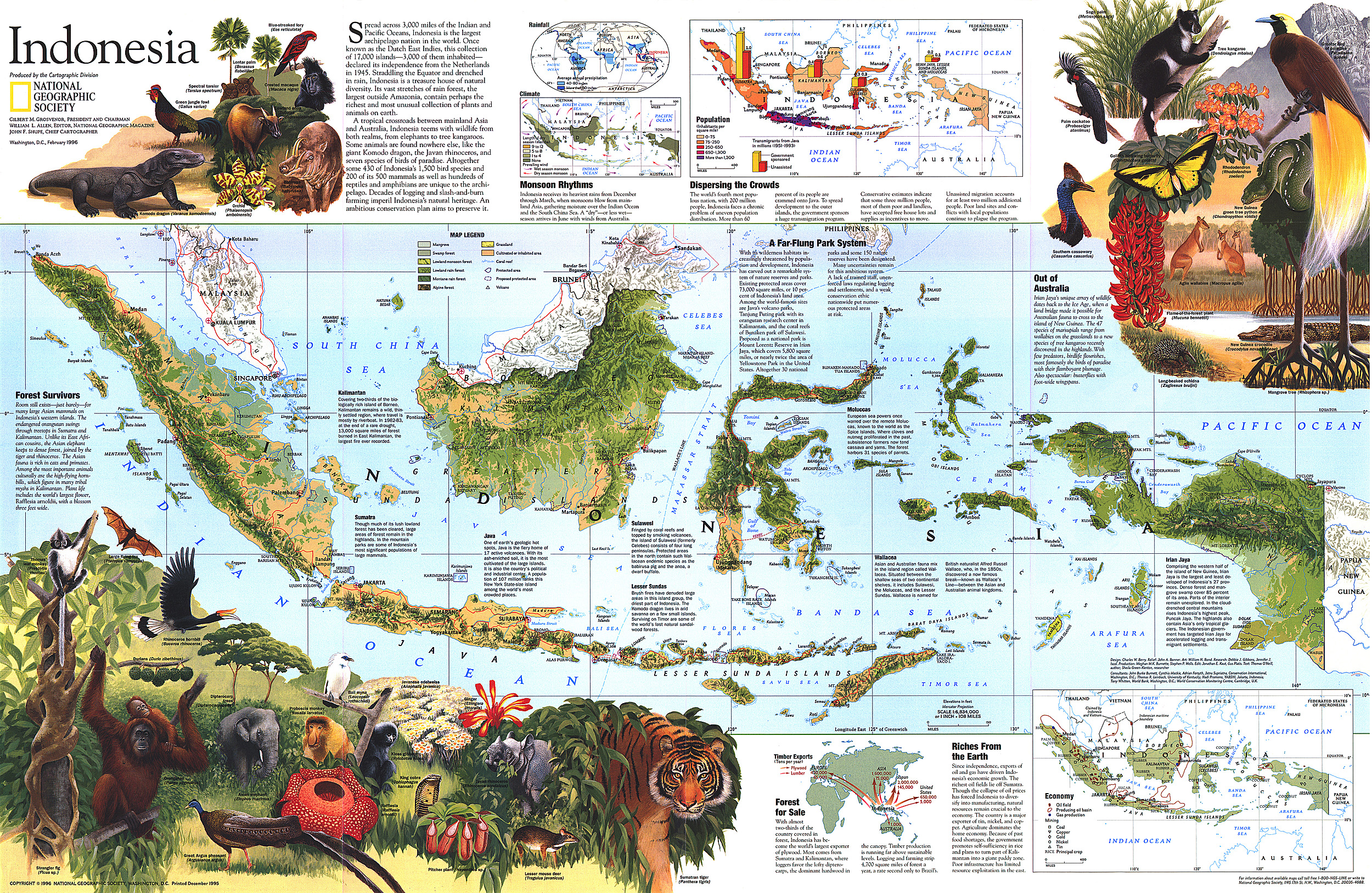 Indonesia Theme Map