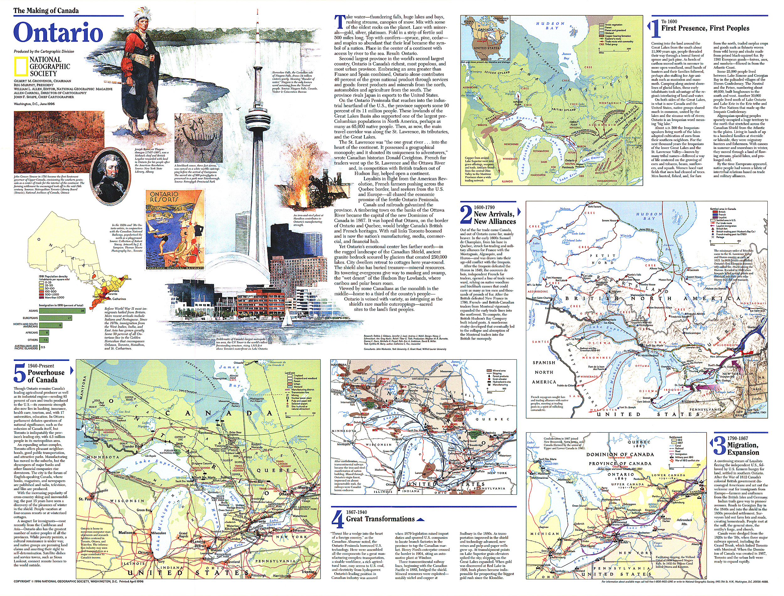 Making of Canada, Ontario Theme