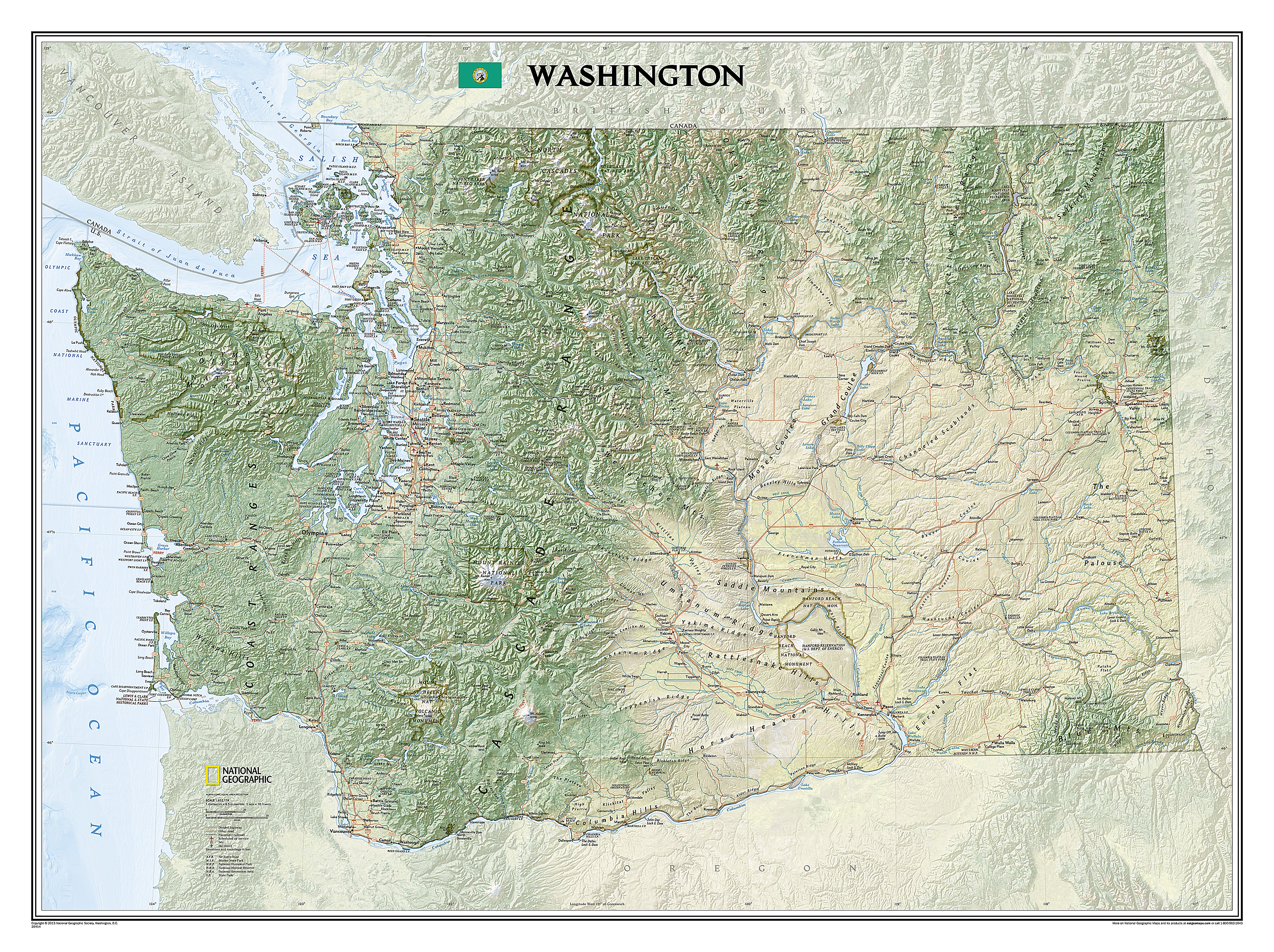 Washington Selenium Map Washington Map