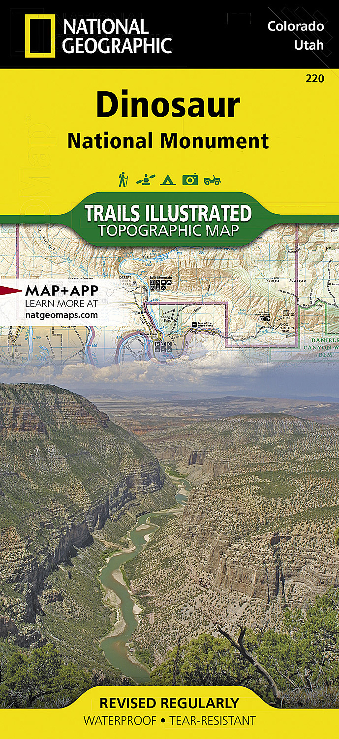 Dinosaur National Monument Map