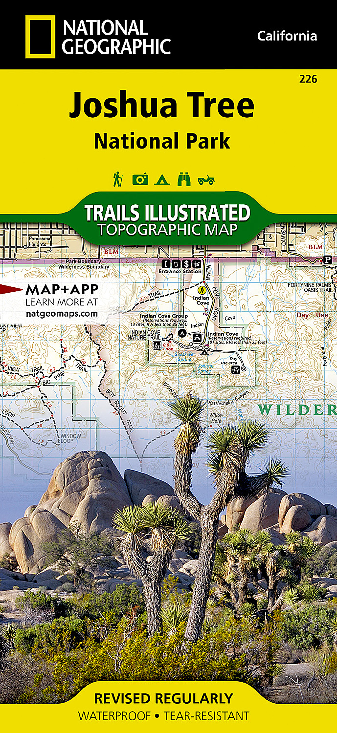 Joshua Tree National Park Map