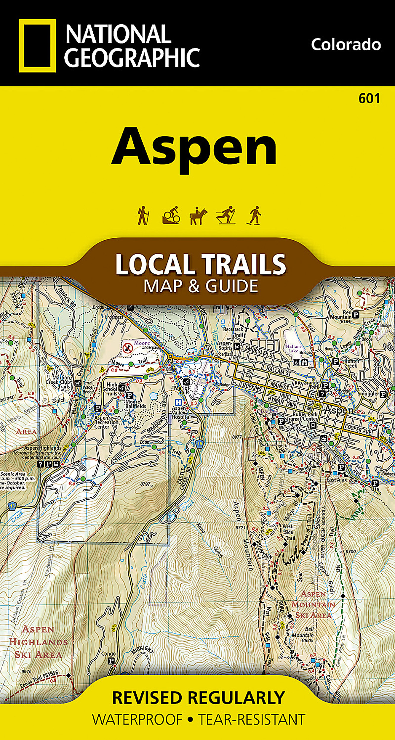 Aspen [Local Trails] Map
