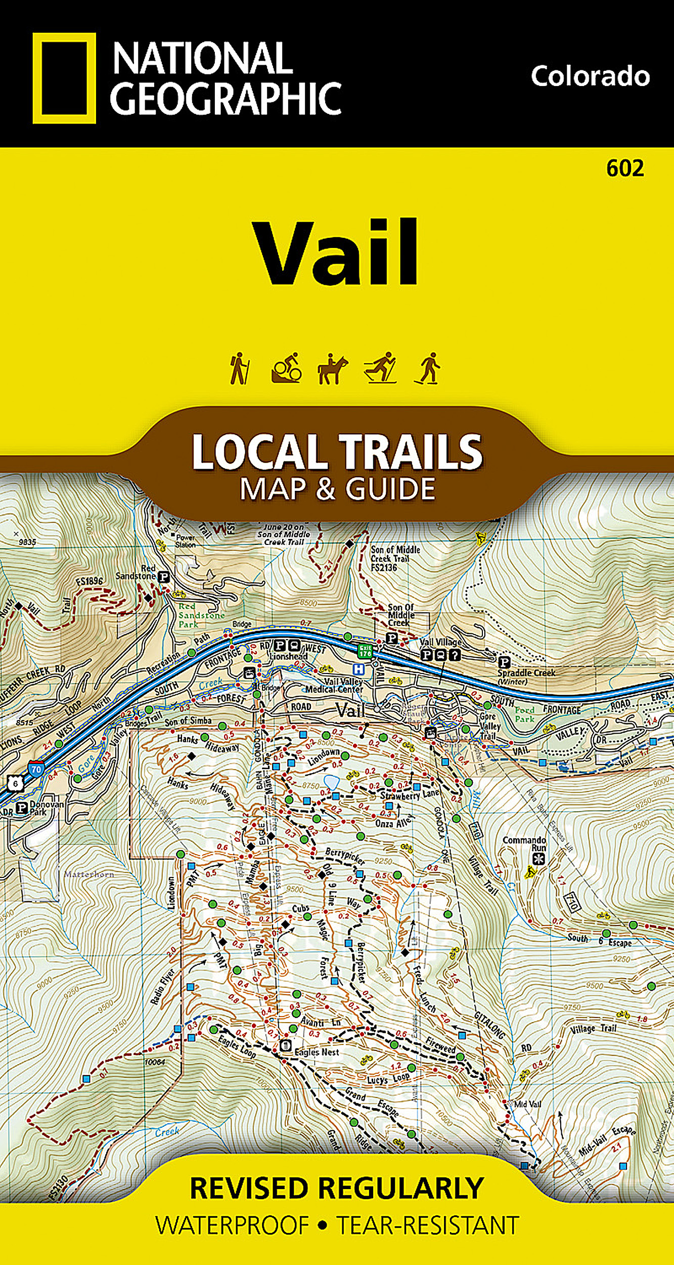 Vail [Local Trails] Map