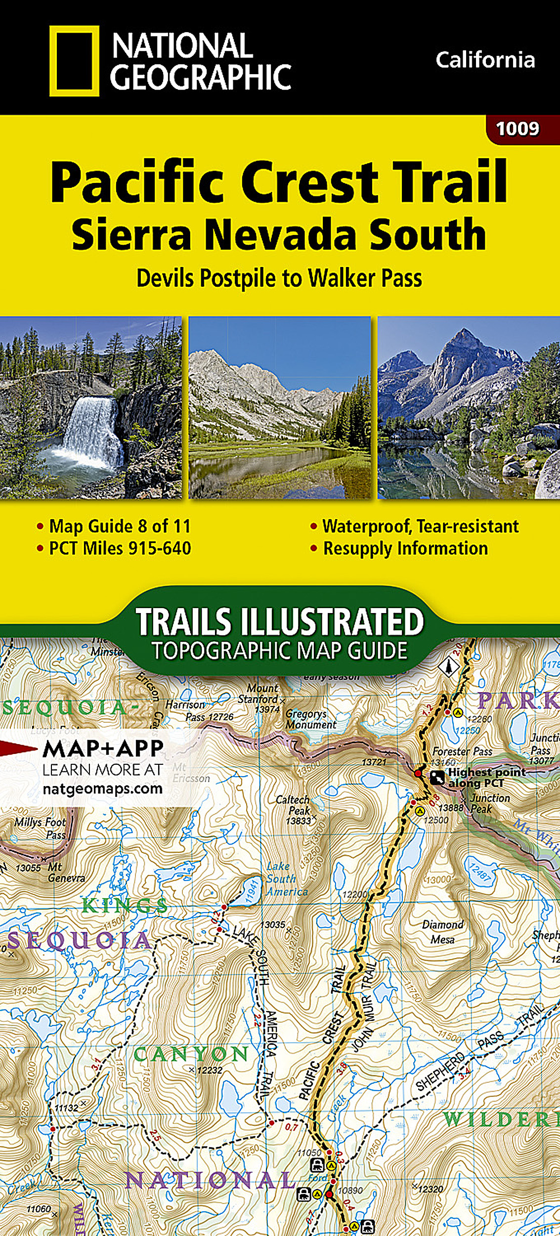 Pacific Crest Trail: Sierra Nevada South [Devil's Postpile to