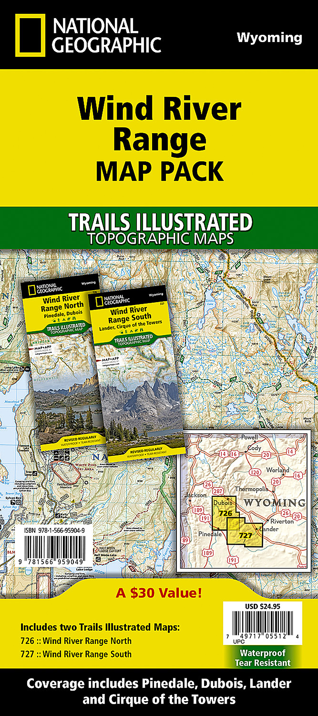 Wind River Range [Map Pack Bundle]